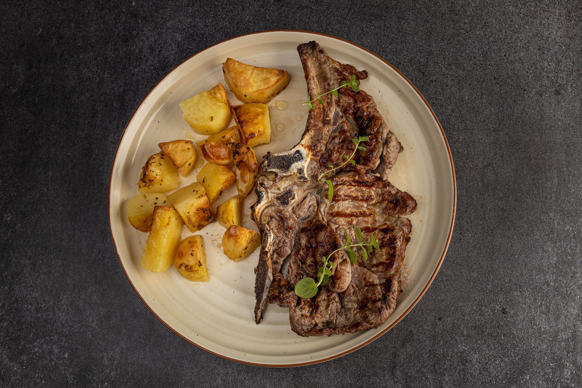 Μοσχαρίσια μπριζόλα